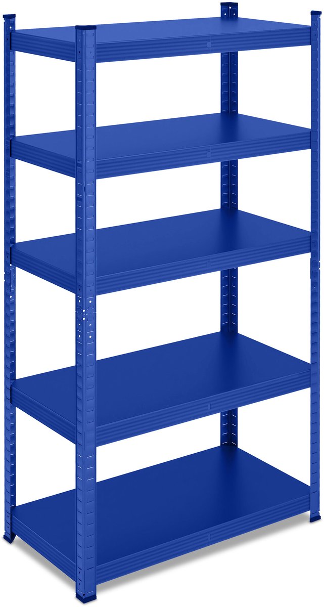 Zware stelling - 2 stuks - 75x150x30 cm - blauw