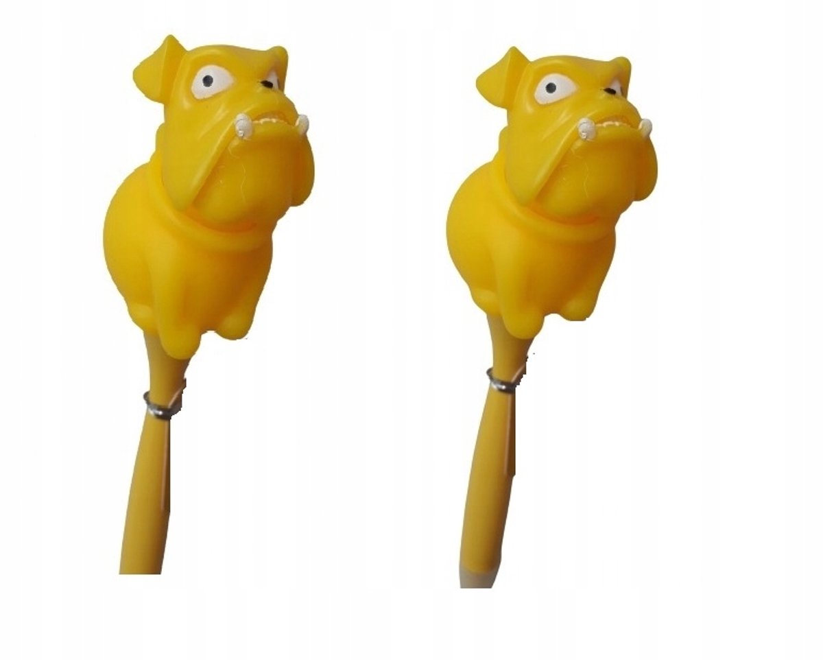 Bulldog Pen Speelgoed 1+1 Gratis - Blauwe Inkt