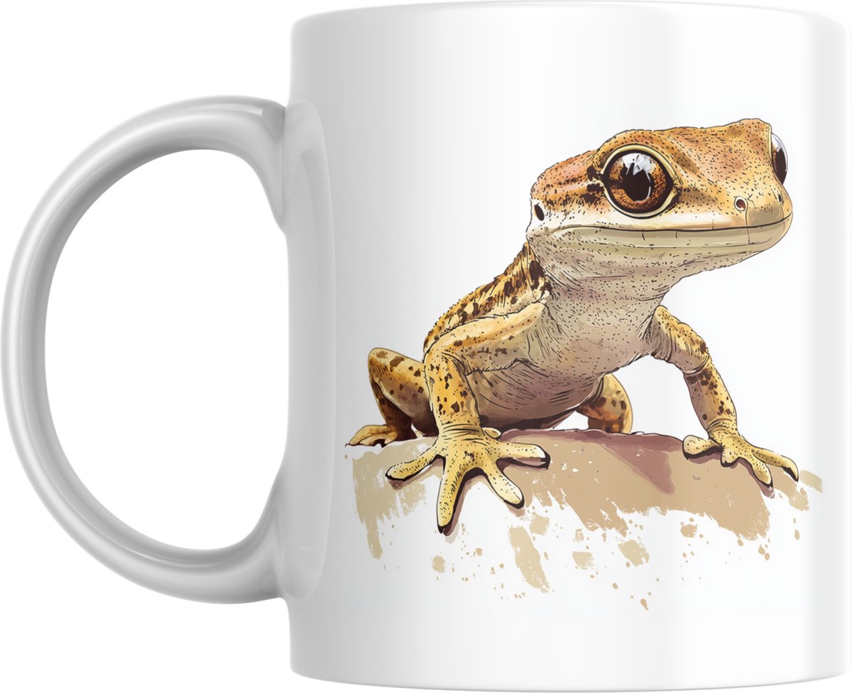 Unieke Gekko Mok - Perfect Cadeau voor Liefhebbers