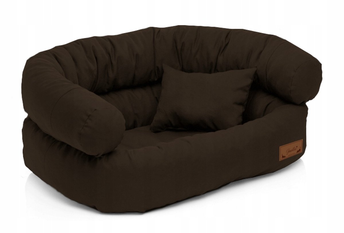 Hondenmand Stoel 'M' 80x60cm Donkerbruin - Comfortabel & Wasbaar
