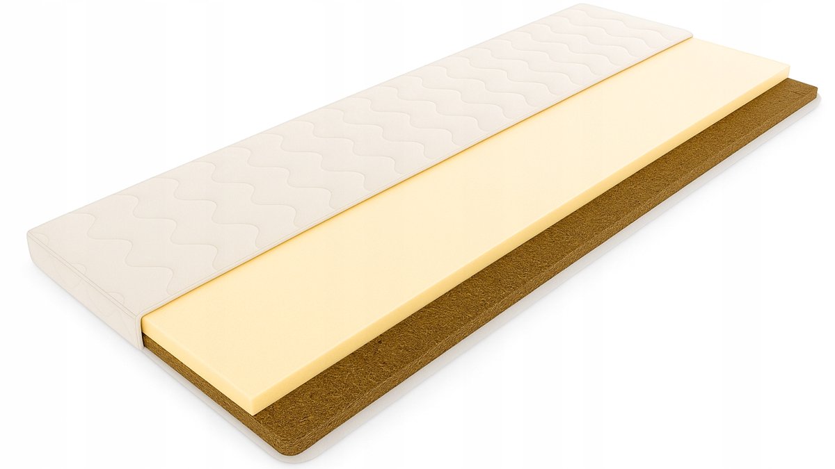 Asen Matrastopper 140x200cm - Kokos & Visco Memory Foam - H3