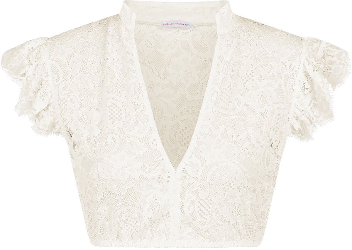 Dirndlblouse met vlindermouwen Romy