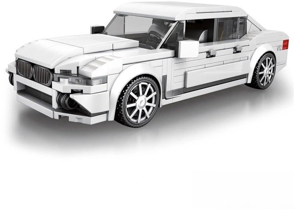 Reobrix 819 BMW M760 bouwset | City fast champions adventure | Creator classic motor bouwpakket | Technic speelgoed ideas voor volwassenen | Icons furious speed auto geschikt voor lego | Technische bouwdoos met 398 bouwstenen