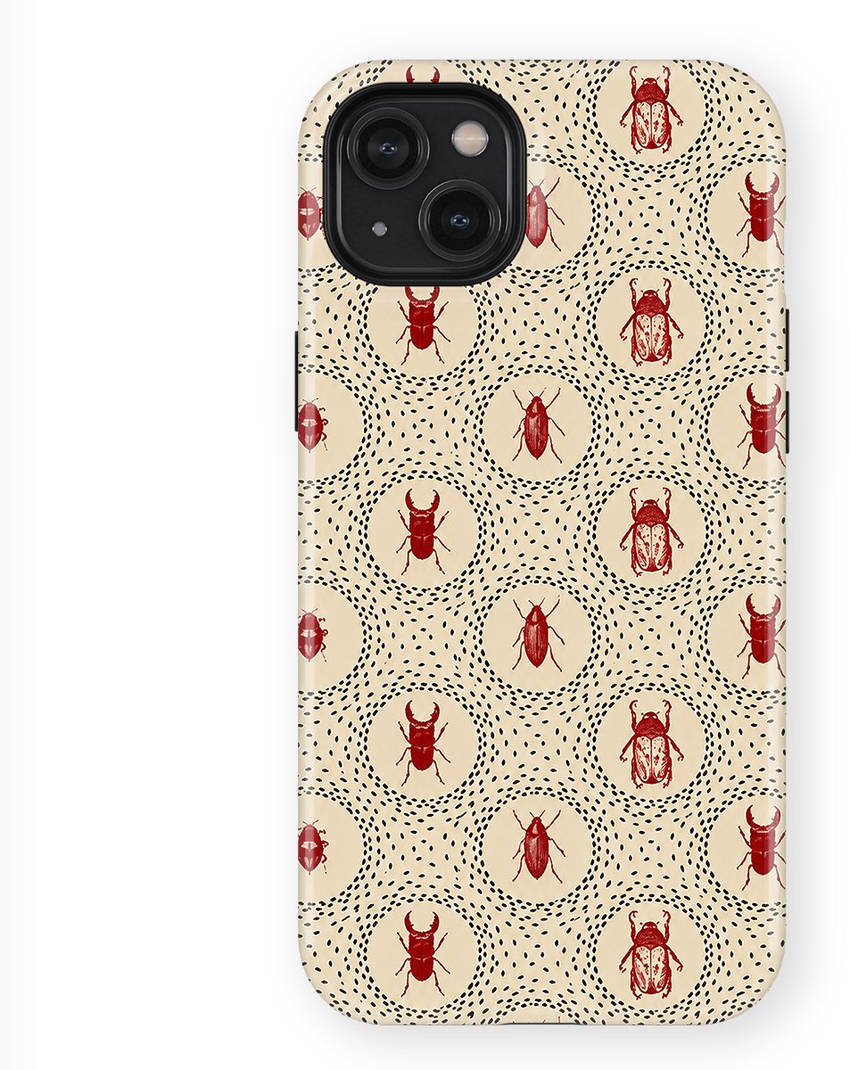 DripCase - Bugs Life Backcover met Mag geschikt voor iPhone 15 Plus - Beetle Orbit