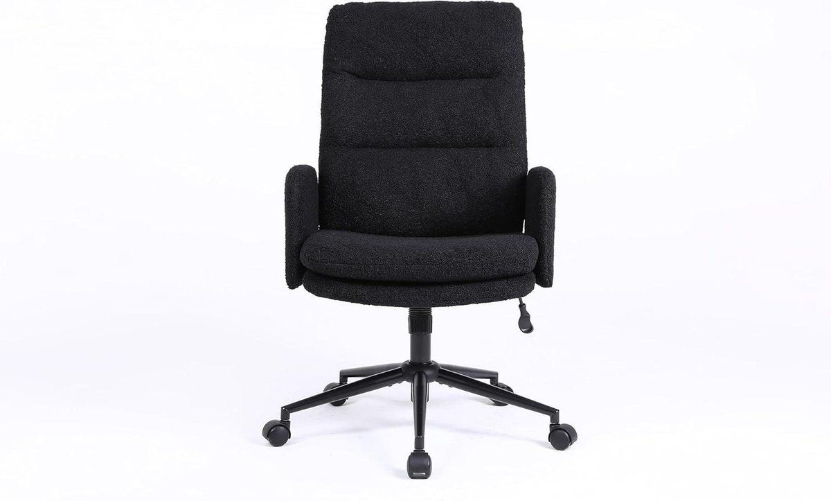Bureaustoel - Comfortabele stoel - Thuiswerken - Ergonomisch ontwerp - 70 x 70 x 105 cm - Grijs