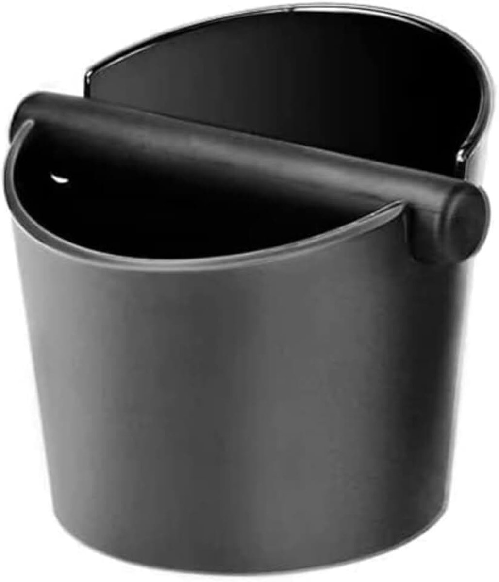 Roestvrij stalen afklopbak voor zeefdrager. Espresso Knock Box 12,5 cm [medium] Afklopbak voor zeefdrager. Afslagdoos