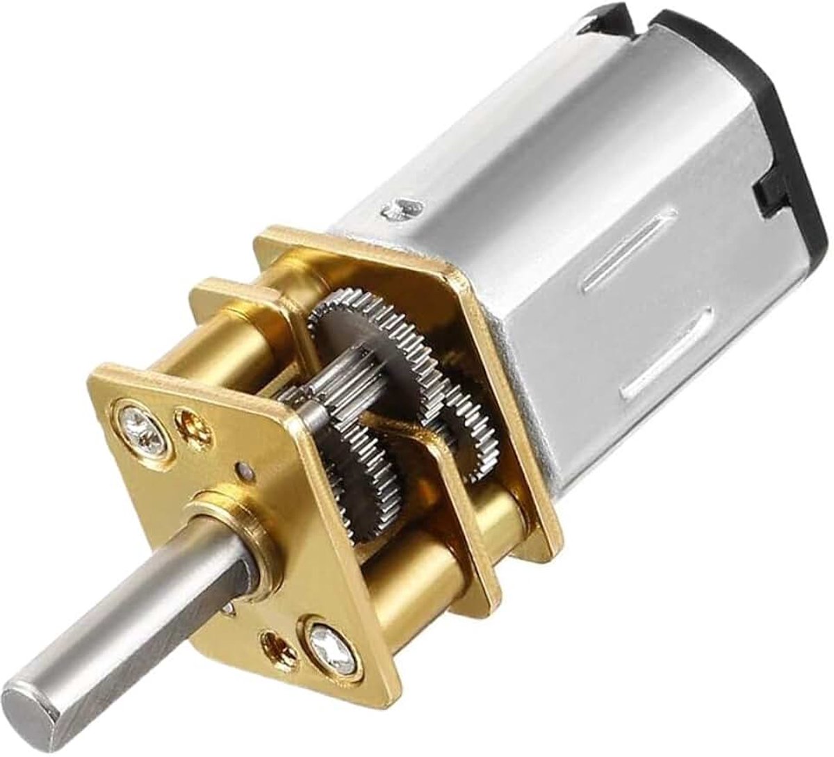 N20 DC 6 V 30 tpm, reductiemotor, mini-vertraging, transmissiemotor, micromotor voor robot-smart-auto, 3D-print