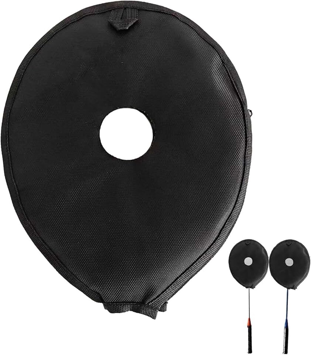 Racket hoofd afdekking badminton weerstandhoes beschermhoes voor badmintonrackets badminton rackethoes Oxford racket hoofdbescherming voor training buiten verenigingen of scholen
