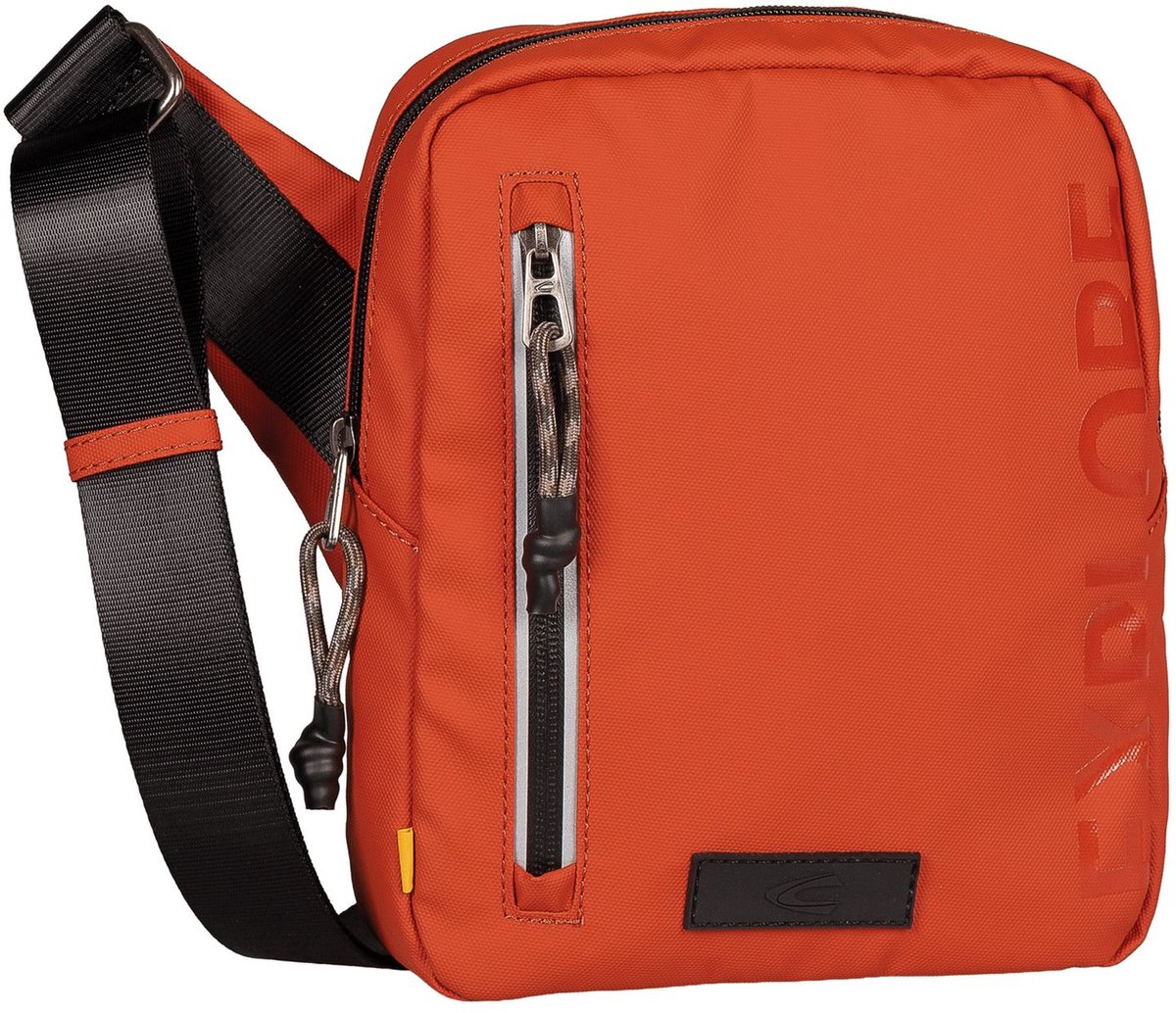 camel active schoudertas Explore Cross Bag Rust oranje