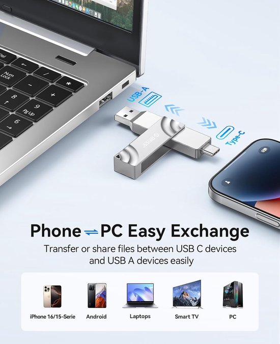 Externe SSD - Draagbare Schijf - Snelle Data Opslag - Hoge Leessnelheid - 512 GB - Metaal — afbeelding 5