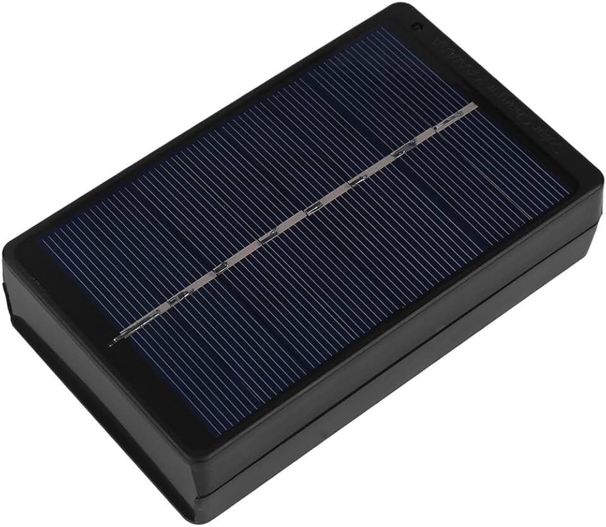 1W 4V Solar AA AAA Batterij Oplader Opladen Box, Draagbare Solar Batterij Oplader Vervanging voor AA en AAA Batterijen Zwart
