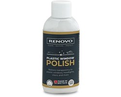 SnelShoppen - Renovo 50 ml Plastic Raam Polish - Perfecte Glans voor Kunststof Ramen en Meubels - Bescherming en Onderhoud - Eenvoudig in Gebruik
