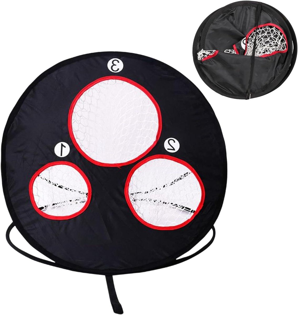 Golf Oefennet - Golf Trainingsnet - Golf Swing Oefenen - Opvouwbaar en Verstelbaar - 65 x 60 cm - Niet gespecificeerd