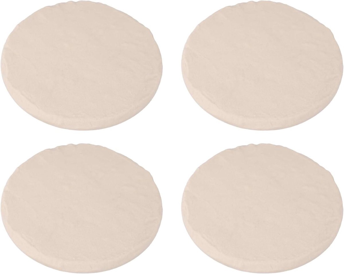 Stapstenen Tuinpad - Buiten Looppaden - Decoratieve Tuinaanleg - Inclusief Grondpalen - 39.9 cm Diameter - Grijs