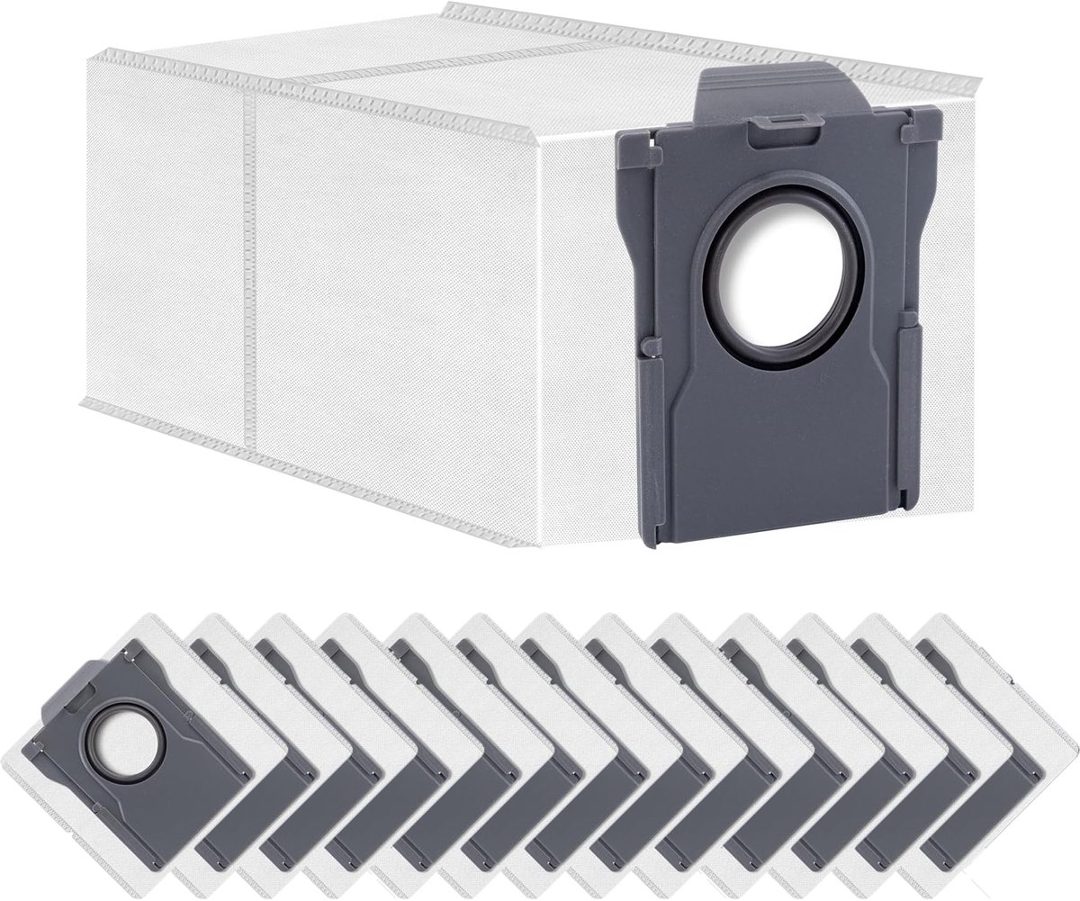 14 stuks stofzuigerzakken geschikt voor Dreame L10s Ultra Gen2/Gen3 L10s Pro Ultra Heat L40 Ultra AE L40s Pro Ultra X50 Ultra Complete - en voor Mova P50 Pro Ultra P70 Pro Ultra E30/Z60 Ultra - stofzuiger
