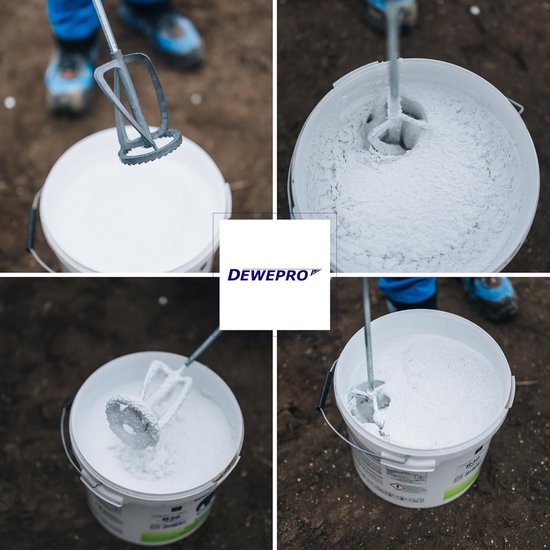 Roerstaaf - Garde - Mortel Mengen - Zeskantige Opname - 100 mm - Verzinkt — afbeelding 2