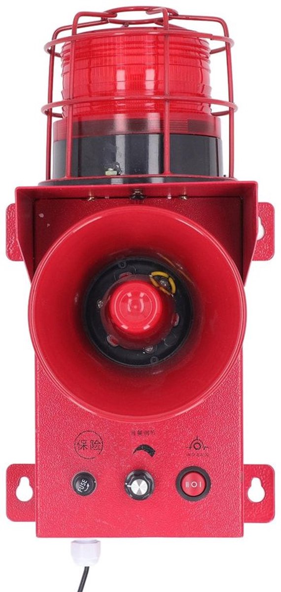 OmGoods - Dailygoody - Industrieel Sirene-alarm - Waterdicht