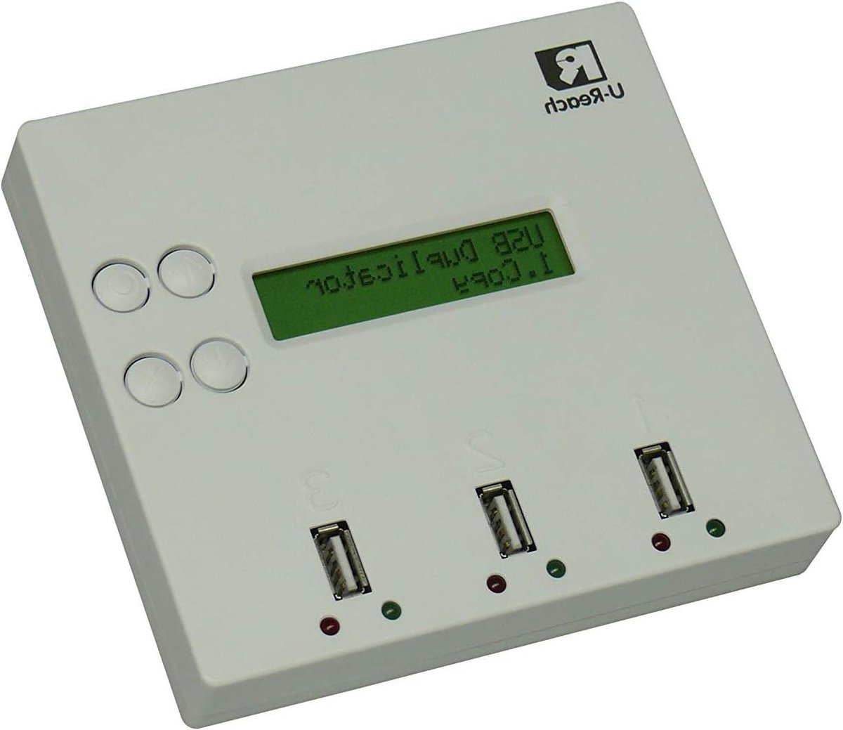 USB Kopieerapparaat - Flash Drive Duplicator - Data Overzetten - Standalone Werking - 3 Poorten - Zwart
