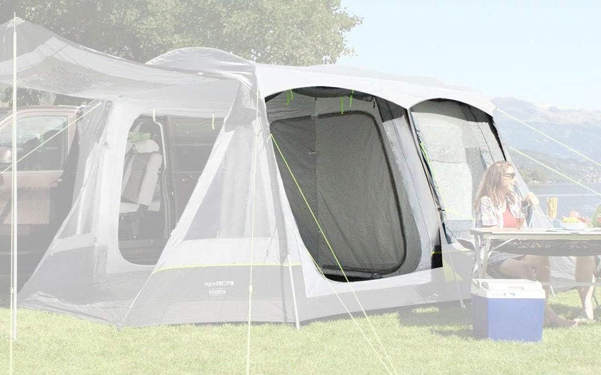 Binnentent Camper - Slaapcabine Tentuitbreiding - Extra Slaapruimte Creëren - Ademend Materiaal - 210 x 280 cm - Wit