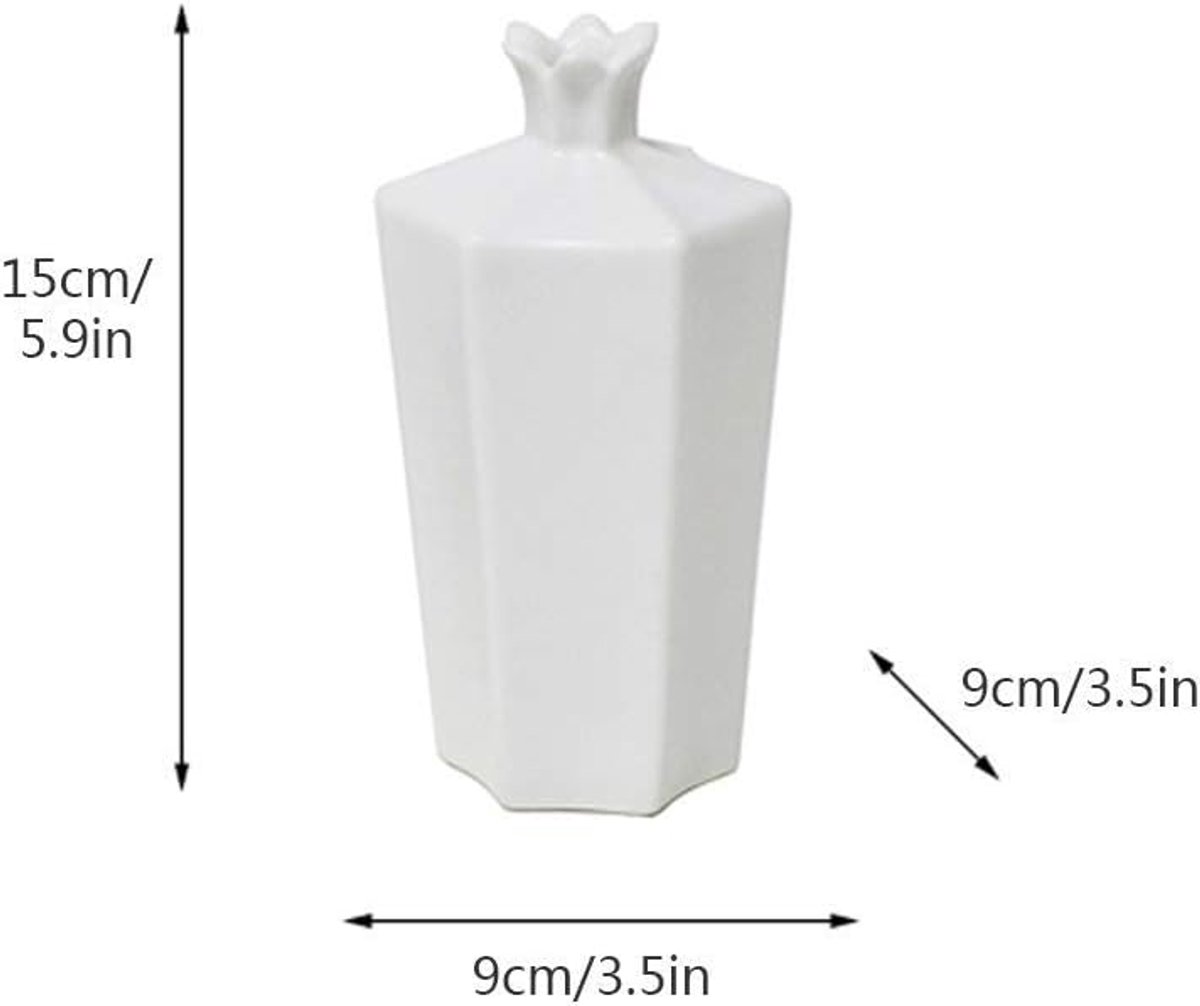 Vazen Simple Ceramic Highgrade for decoratie Gift Ornamenten kunst Decoratieve Woonkamer Slaapkamer Office Table Flower bloem vaas (Size : Small)