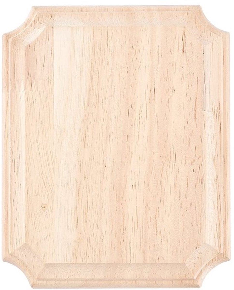 Dailygoody - Houten plaquette - Doe-het-zelf decoratie - 15,3 x 12,2