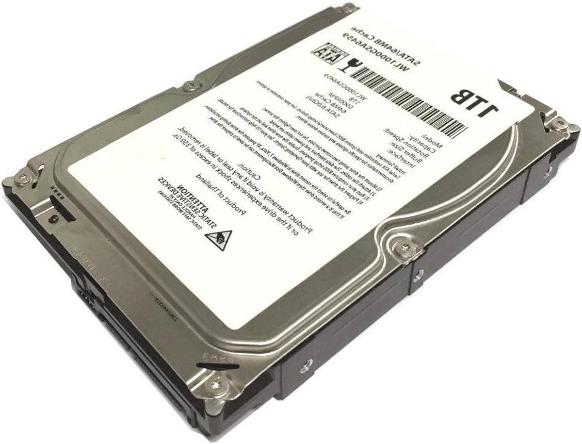 1TB Interne Desktop Harde Schijf 3.5" SATA III 5900 RPM voor PC en DVR