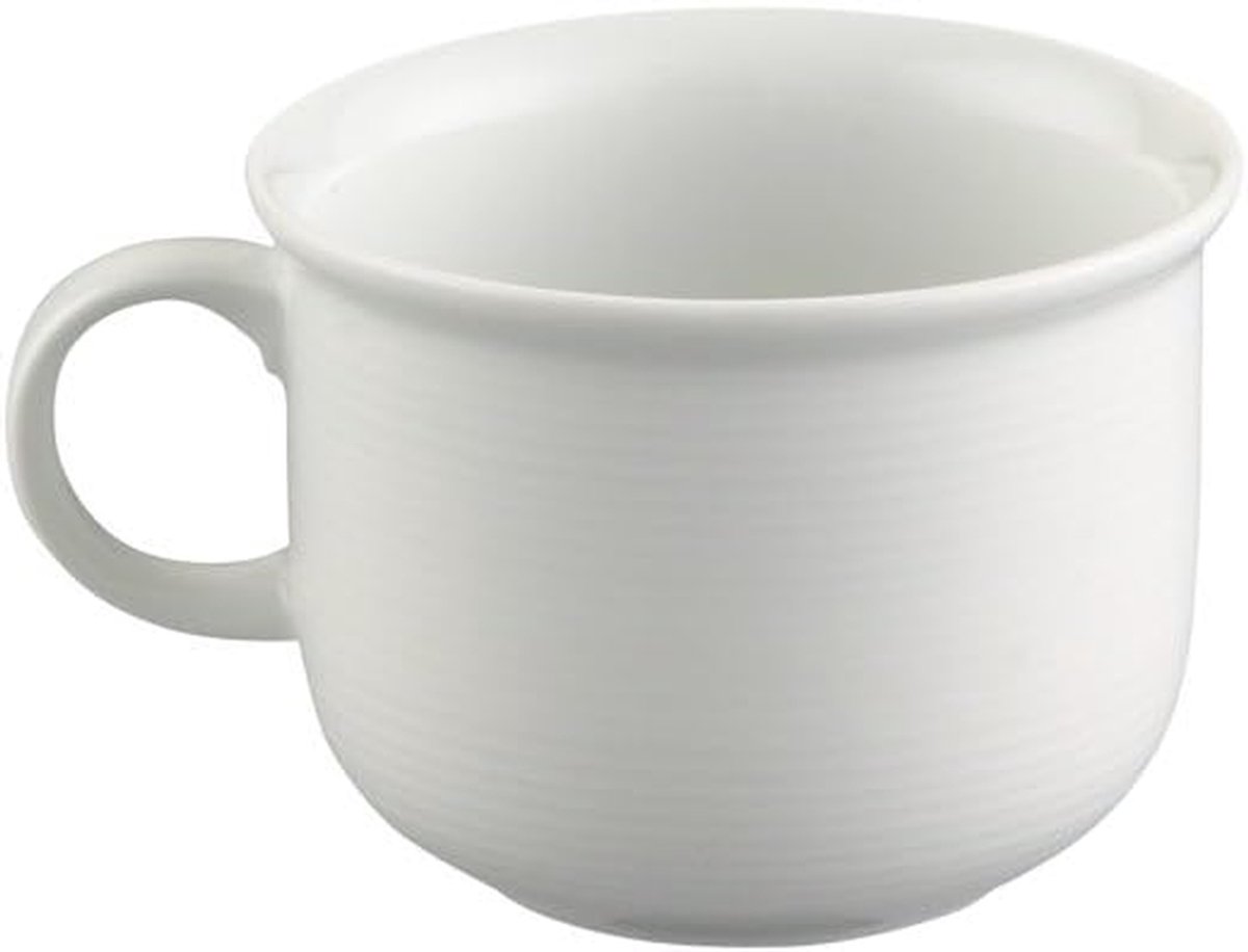 Koffiekopje - Theekopje Cappuccino Kop - Koffie Drinken - Vaatwasmachinebestendig - 180 ml - Wit