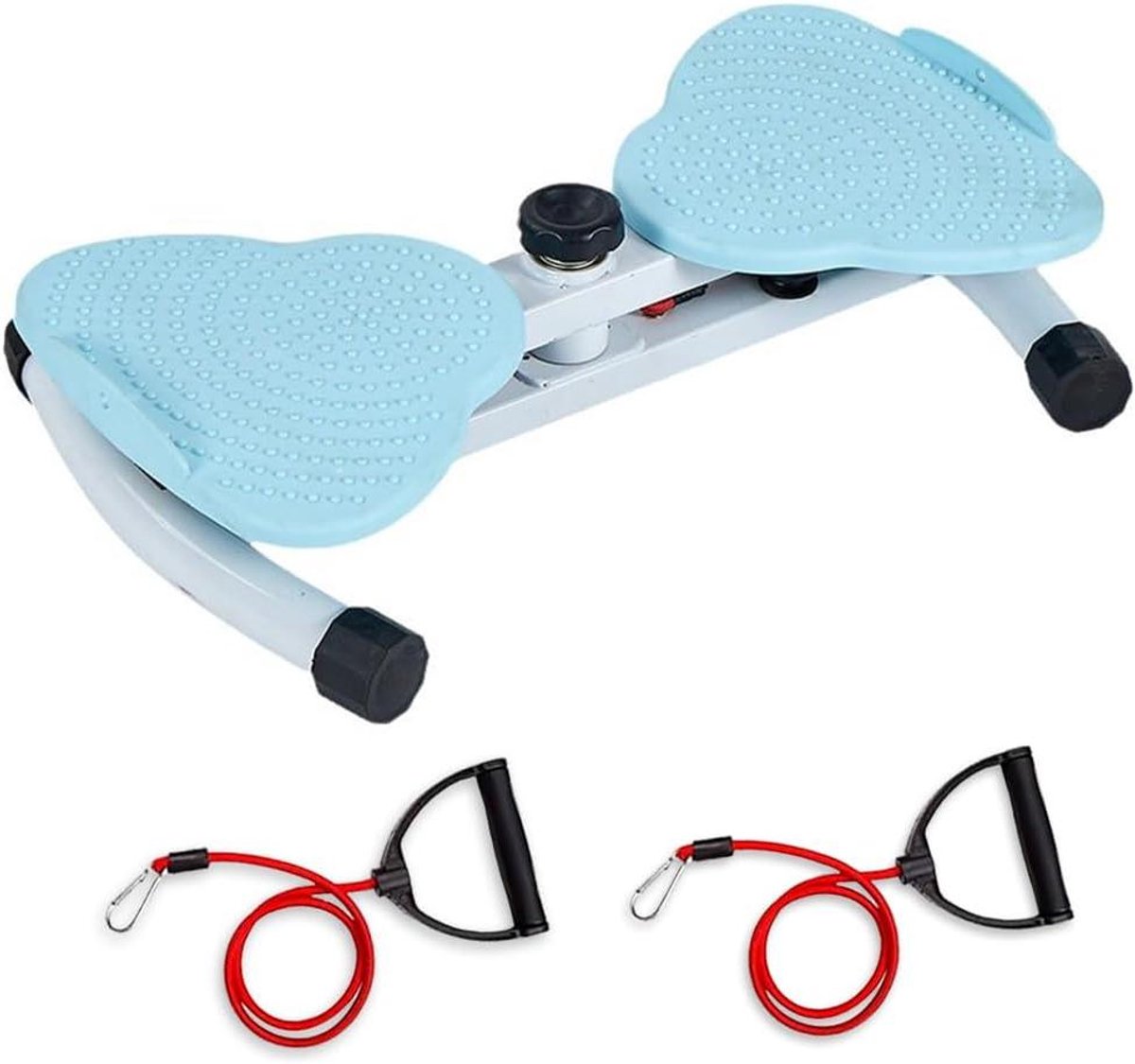 Taille Twist Machine - Buikspier Trainer - Core Training - Stille Antislipbasis - 55.88 x 31.95 x 12.95 cm - Blauw