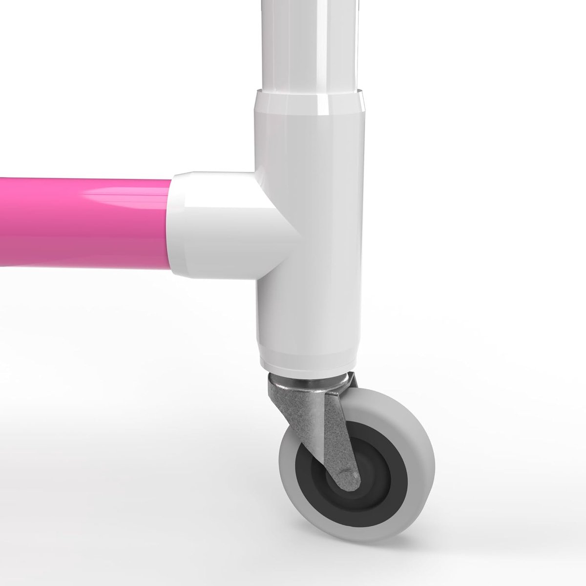Kinderskeelers - Rolschaatsen - Leren skaten - In hoogte verstelbaar - 81 cm - Roze