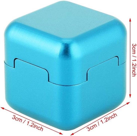 Mini vierkante chalkhouder voor biljart, schattige accessoires voor pool en biljartspel van mini — afbeelding 2