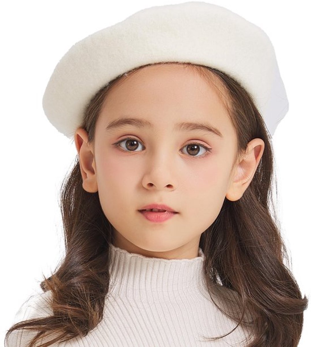 Store_9 - Wollen Baret - Franse Baret Hoed - Stijlvol en Warm - Effen