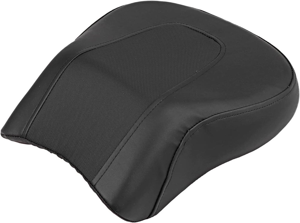 Achterpassagiersstoel - Pillion Kussens Pad - Comfortabel Rijden - Schuim met hoge dichtheid - 30x30x10 cm - Zwart