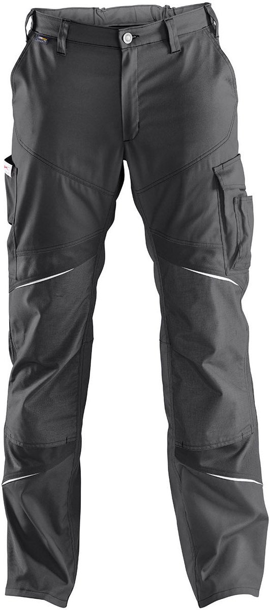 KUBLER ACTIVIQ 23505365 Hi Vis Reflecterend Werkbroek HEREN Veiligheidsbroek Antraciet - Met Kniezak - Krasvrij