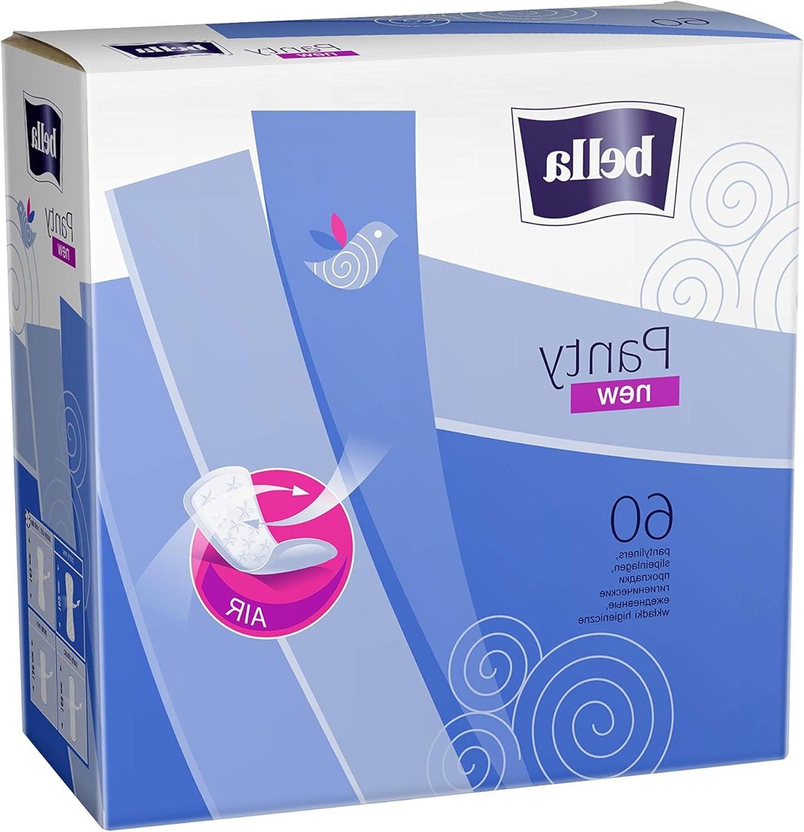 Panty Inlegkruisjes - Dagelijkse Bescherming - Fris en Droog - Ademend Katoen - 3 x 60 Stuks - Wit
