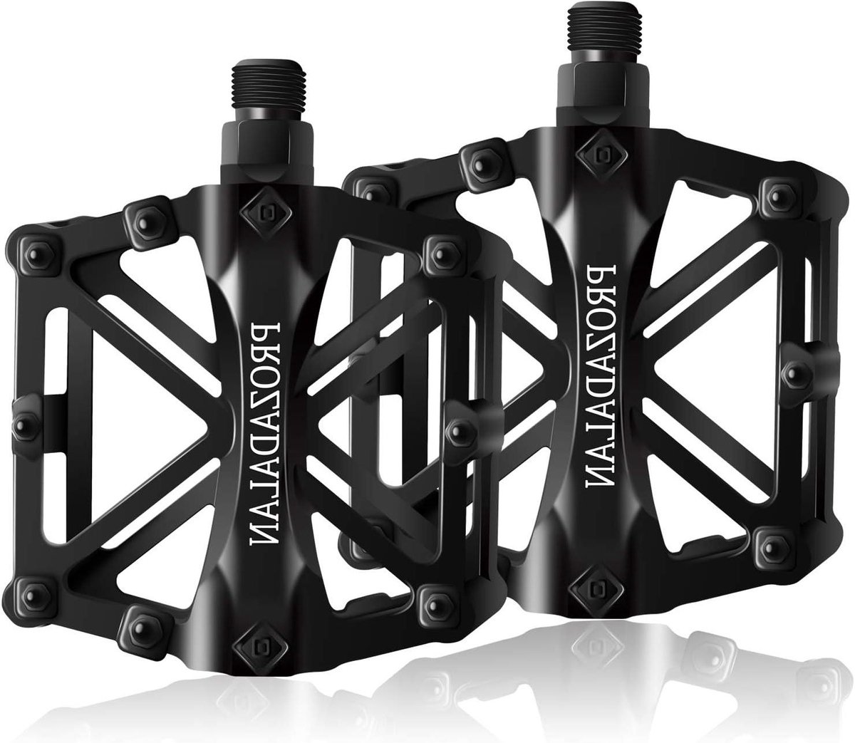 Fietspedalen Set - Fiets Onderdelen - Veilig Fietsen - Antislip Grip - 9/16 Inch - Zwart