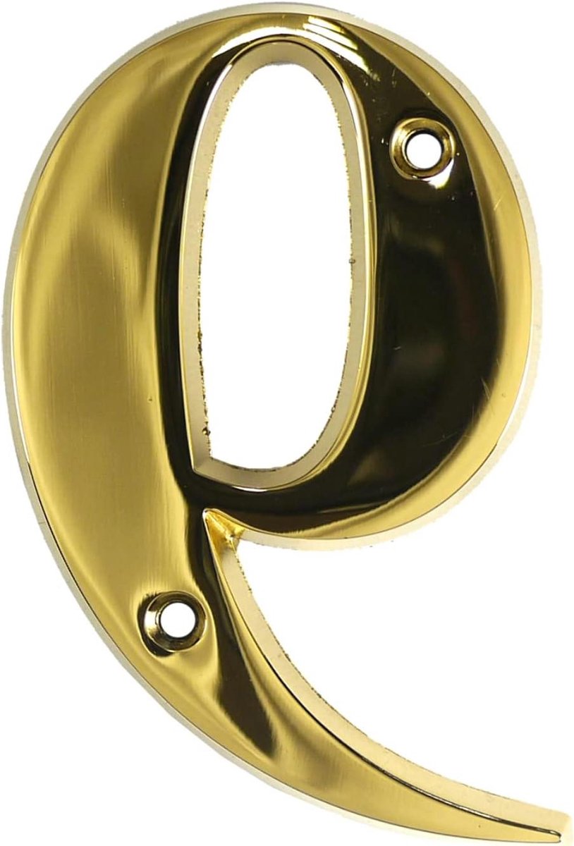 Hoogwaardig Deurnummer Huisnummer 3 Inch Romeins Lettertype Schroefbevestiging Voor Deur en Poort