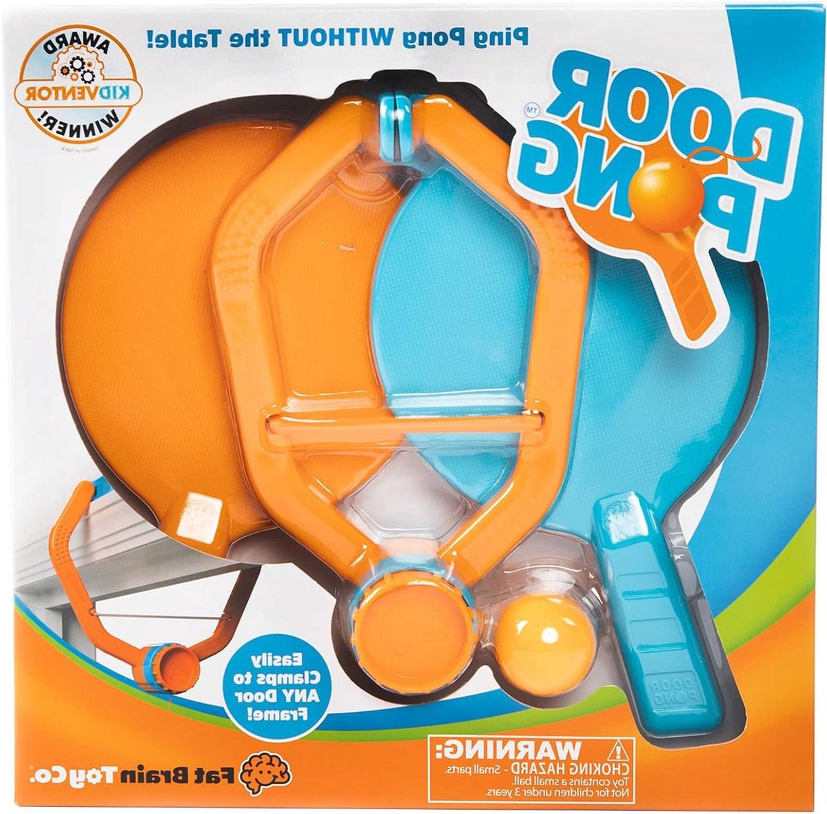 Deur Ping Pong - Indoor Tafeltennis - Oefenen Hand-oog - Zonder Tafel - 31 x 6 x 31 cm - Multicolor