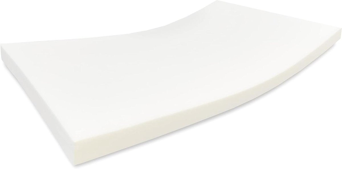 Koudschuimmatras caravan - Matras camper boot - Comfortabel slapen - Hypoallergeen getest - 80 x 190 cm - Wit