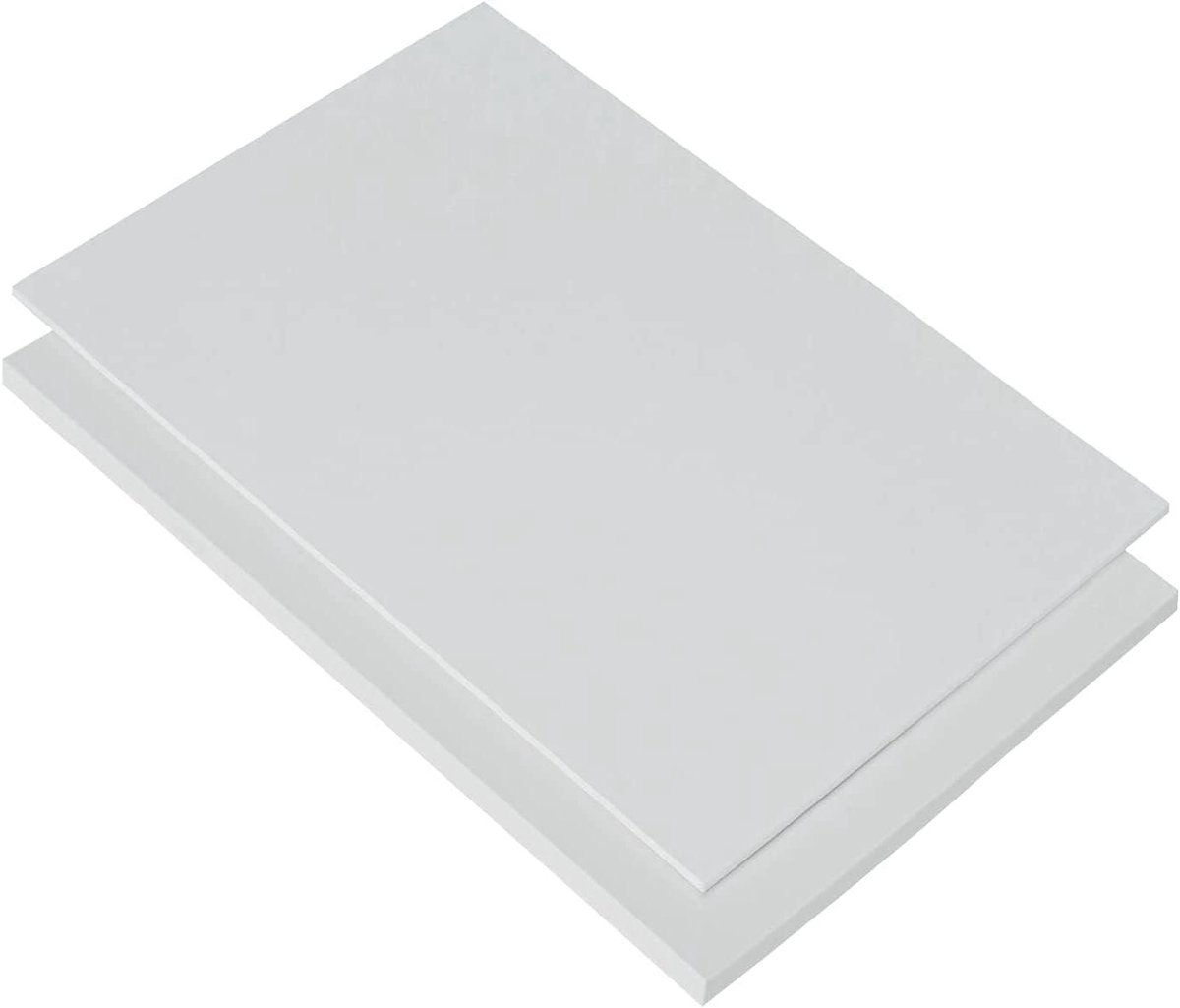 Pvc plaat - Hard plastic - Bouwprojecten - UV-bestendig - 100 x 49 cm - Wit