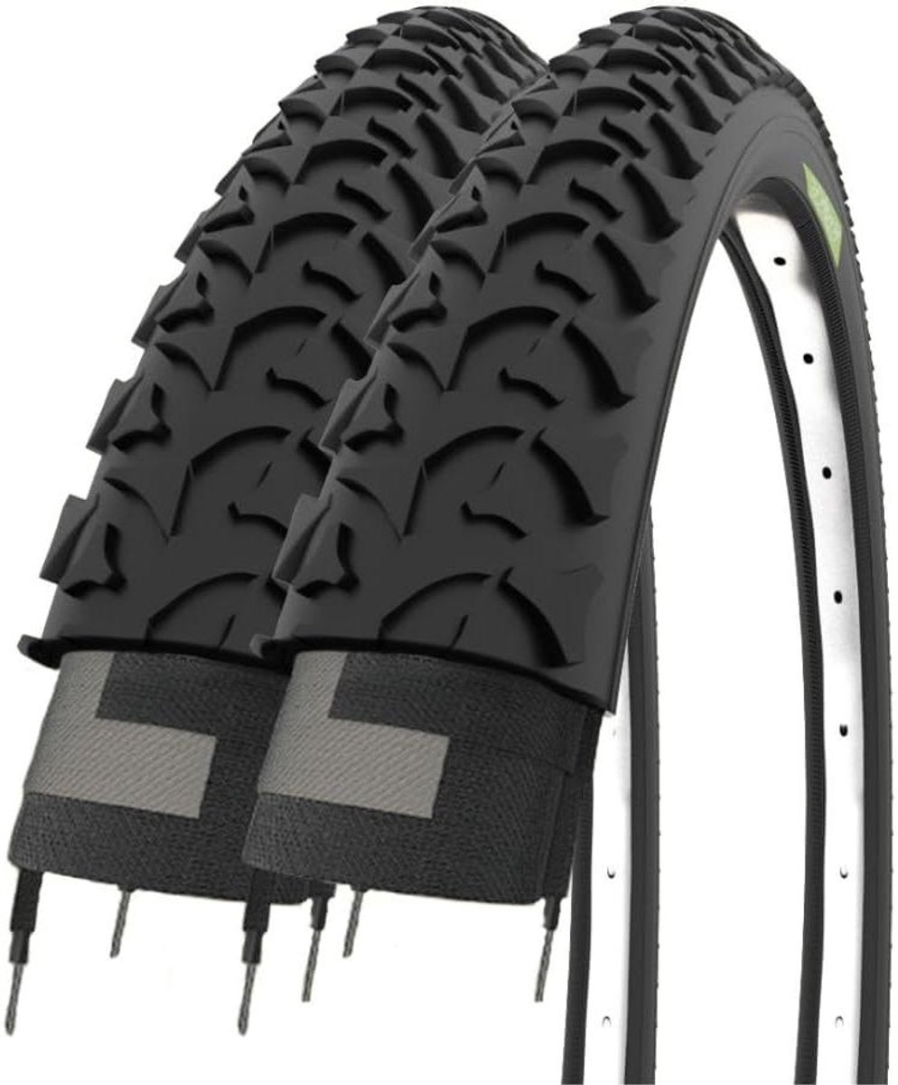 MTB Banden - Fietsbanden Mountainbike - Fietsen Onderhoud - 26 inch - 26 x 1.95 - Zwart