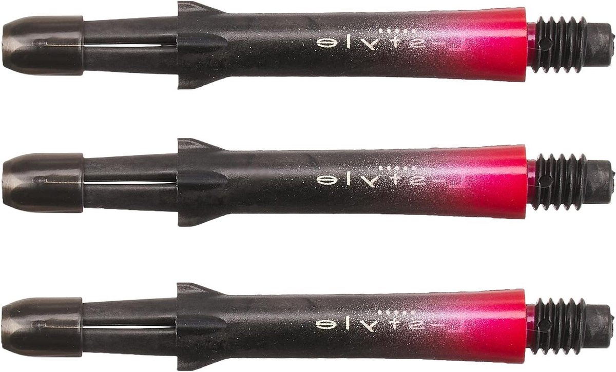 Dartshafts Carbon - Dart Accessoires - Darts Spelen - Vlucht Beschermers - 26 centimeter - Rood