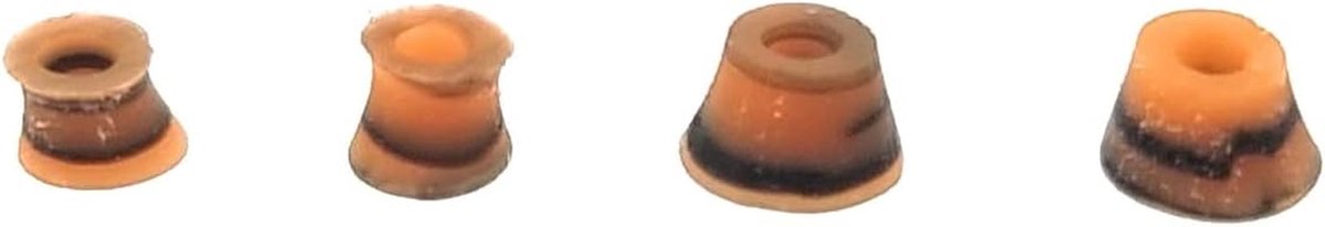Vingerboard Bussen Skateboard Onderdelen Trick Uitvoeren Gedempt Ondersteuningssysteem 4 Stuks – Swirl