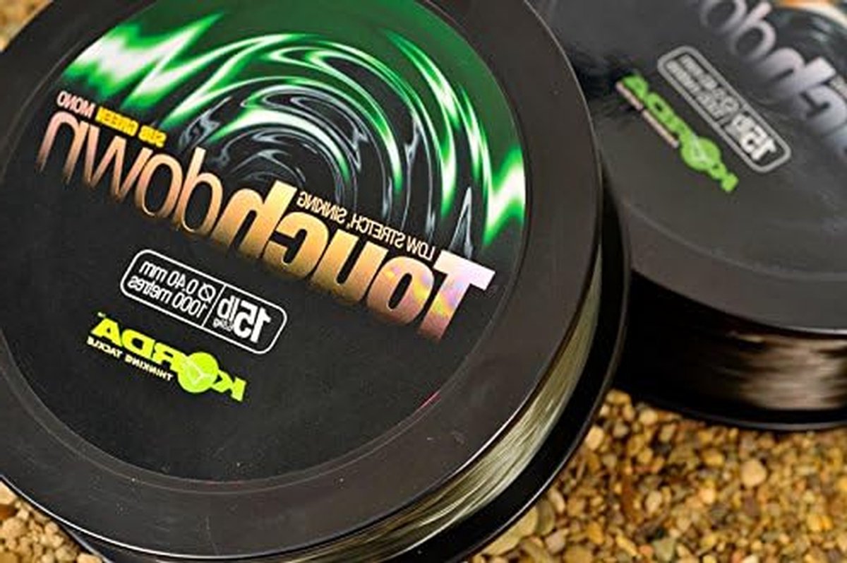 Vislijn - Monofilament Koord - Karpervissen - Hoge Knoopvastheid - 1000m - Bruin