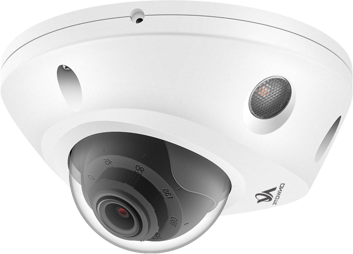 IP Beveiligingscamera - Koepelcamera Audio - Huis Bewaken - 4K Super HD - 134 Graden Kijkhoek - Metaal