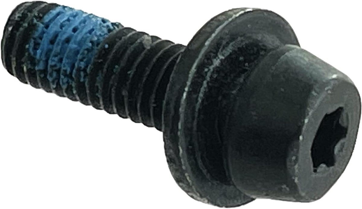 Rem Schroef - Onderhoudsonderdeel Fiets - Fietsreparatie - Torx T25 - M6 - Zwart