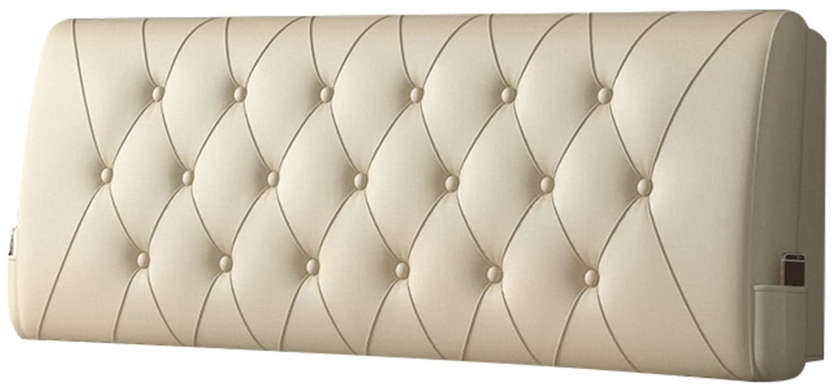 groot leeskussen, hoofdeinde, grote rugleuning, zacht verpakt lendenkussen, afneembaar en wasbaar, ergonomisch (kleur: roze, maat: 180cm/70,8in)