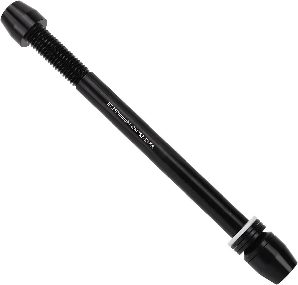 Fiets Trainer As - Achteras Adapter - Binnen Fietsen - Verstelbare Lengte - M12x142-148mm - Zwart