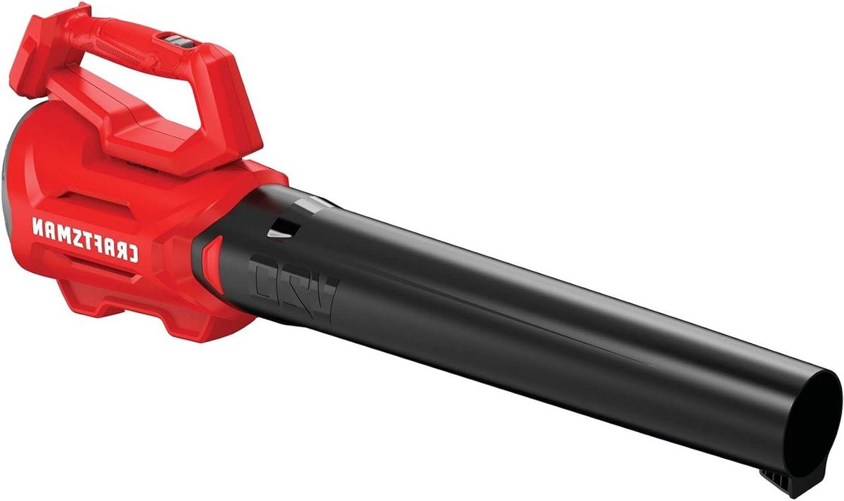 Bladblazer - Tuinblower - Bladeren Opruimen - Lichtgewicht Ontwerp - 20 Volt - Rood
