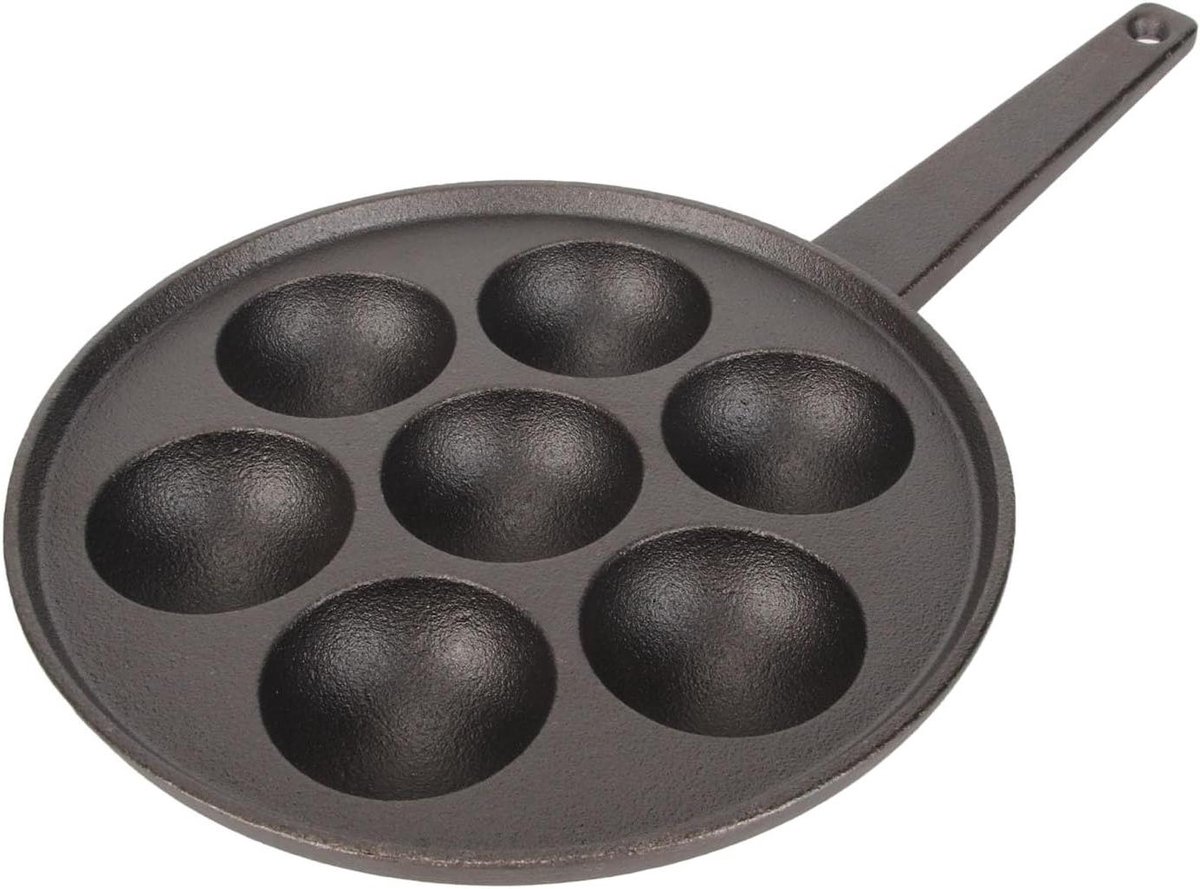 Takoyaki Grill Pan - Snack Maker - Lekker Eten Maken - 7 Gaten Anti-aanbak