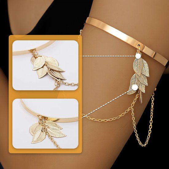 vingerring stapelset voor armband en armband goud strass slave kettingarmband vintage gelaagd kwastje armband personaliseren handketting, geschenken waarzegster kostuum — afbeelding 2